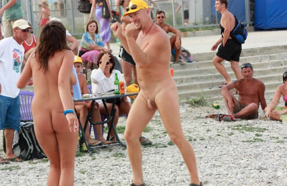 Pics Neptune Beach Cleanup - Nudity helps us better understand ourselves and the world around us
