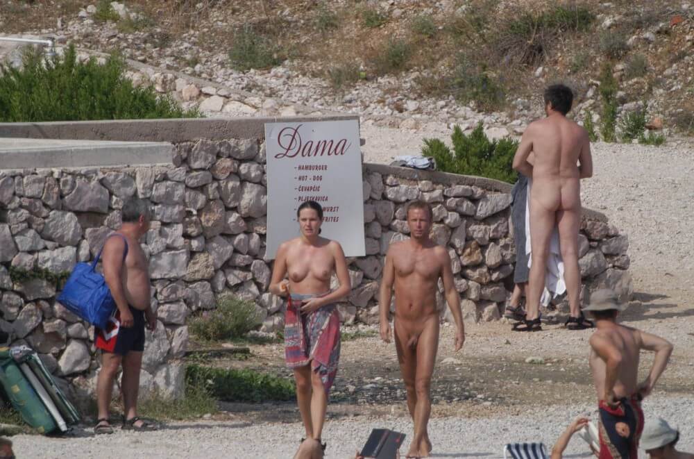 Baska Rock-Wall Path pics - Freedom of choice allows one to be oneself and to be a naturist