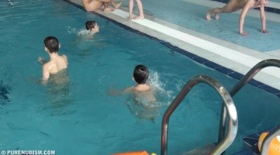 Poolside activities 1 Full HD - Nudity helps one appreciate the present moment