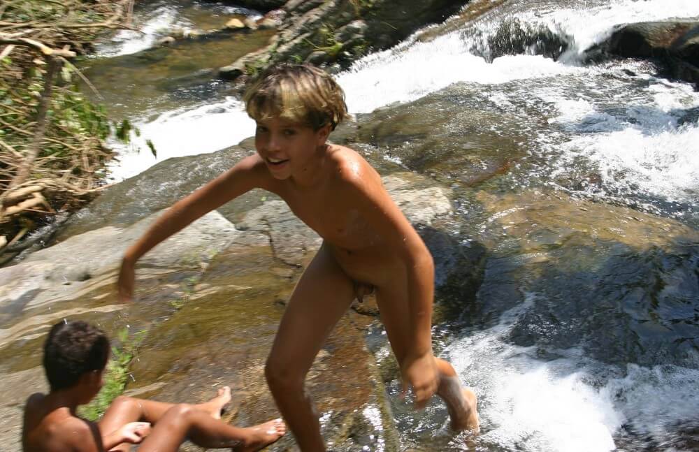 Brazilian Cliff Slide pics - I attended a nudist gathering