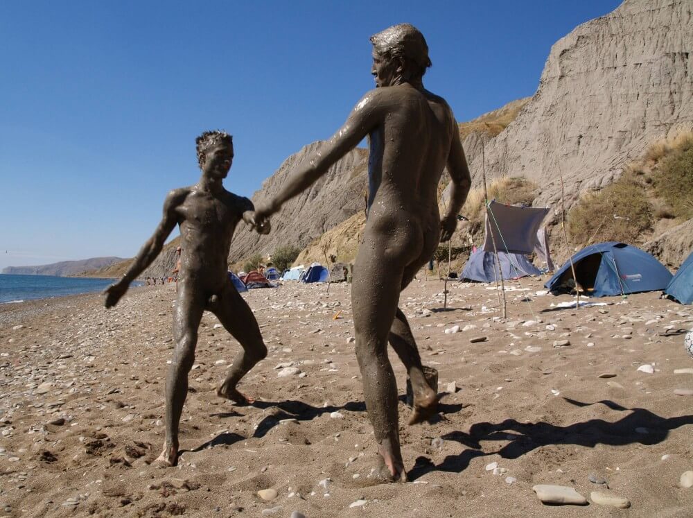 Jr Nudist Nude Beach Mud Soldiers photos - The practice of naturism is a path to inner harmony and peace