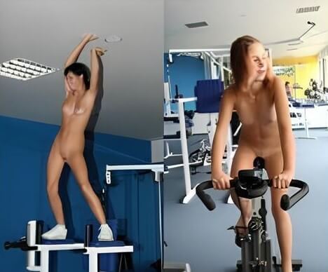 Nudists in the gym pics - Nudism promotes respect for the environment