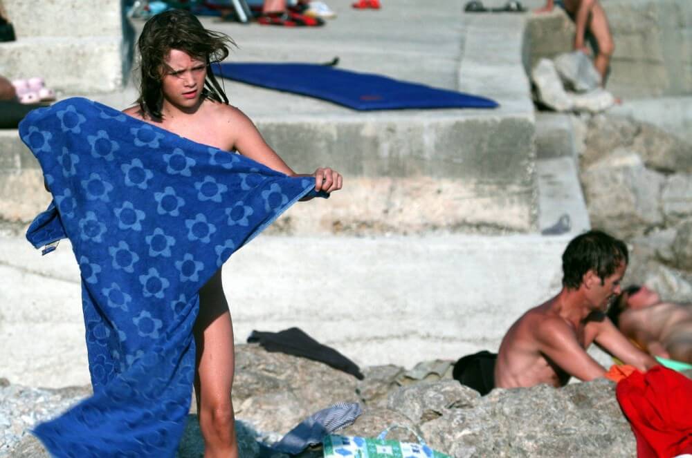 Nudist Rocky Family Angle - Love for oneself and nature as the foundation of naturism