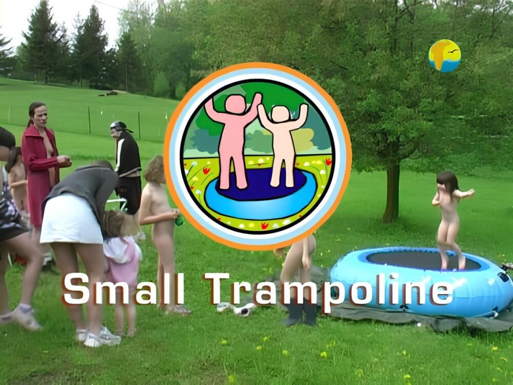 Naturist Freedom: Small Trampoline - Naturist Club: Exclusive Content