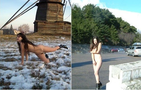 Beautiful Suntan Stretches-Winter Sport pics - The practice of naturism fosters inner harmony