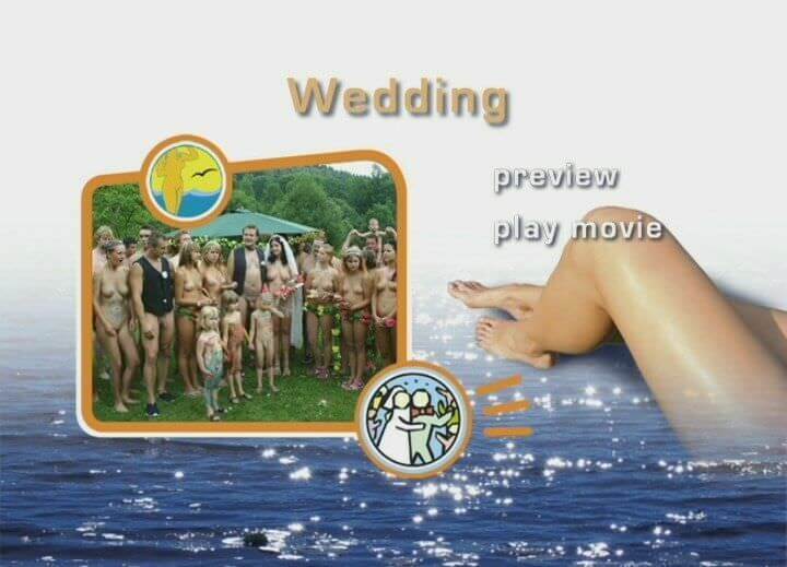 A wedding in a nudist collective - Mutual respect as an important part of the naturist community