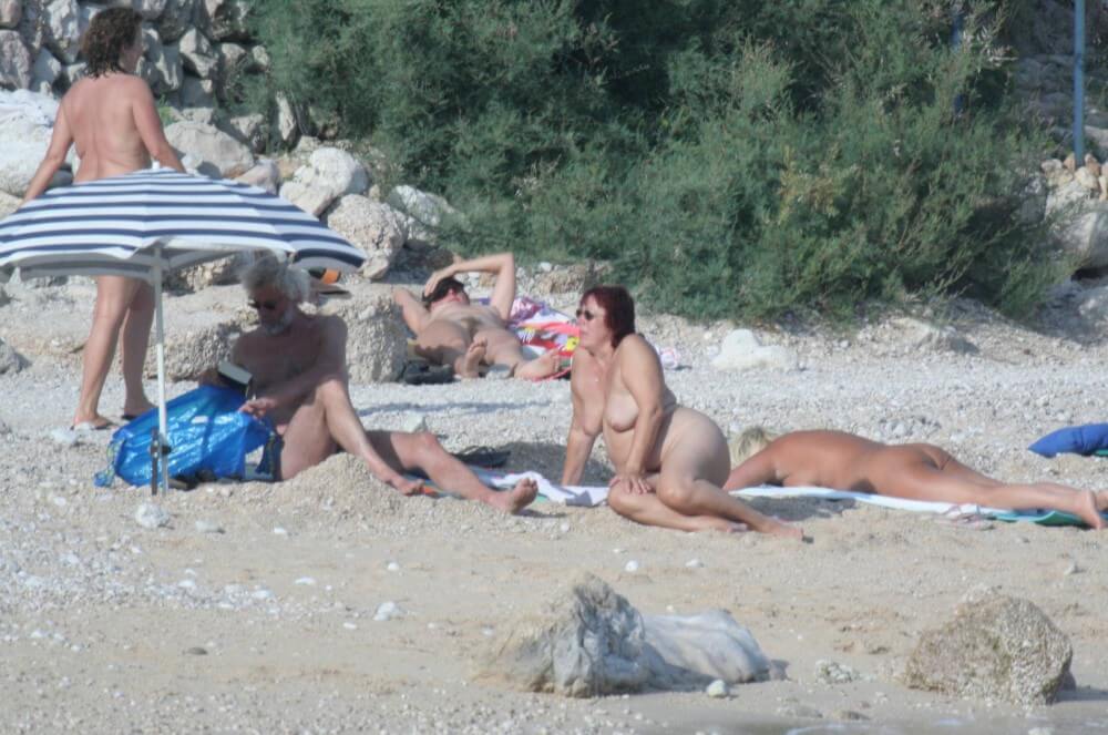 Croatian Baska Beach pics - Interaction with Nature Through Naturism