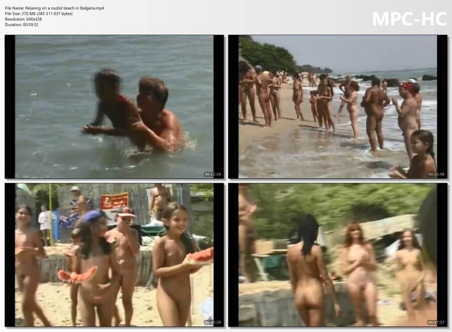 Relaxing on a nudist beach in Bulgaria - Naturist Club: Exclusive Content