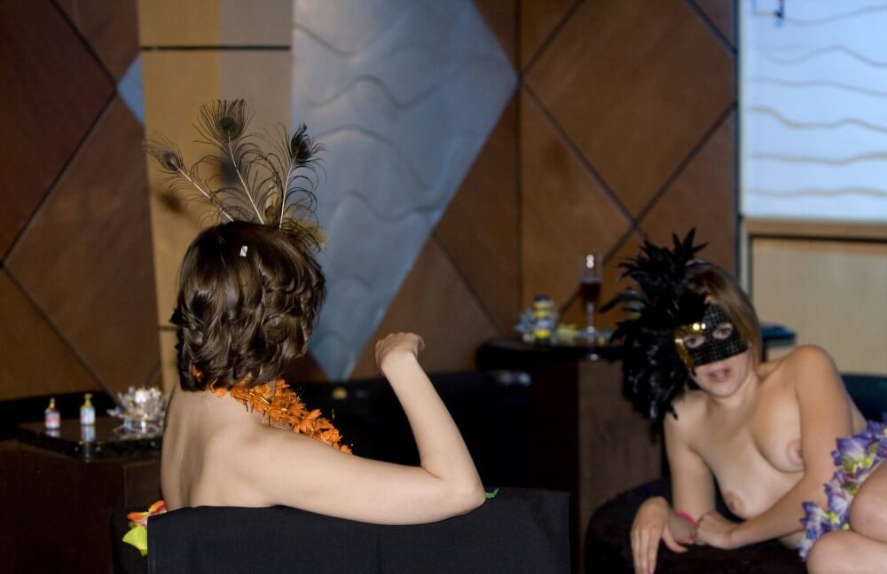 Masquerade Lounging photos - What is naturist tourism