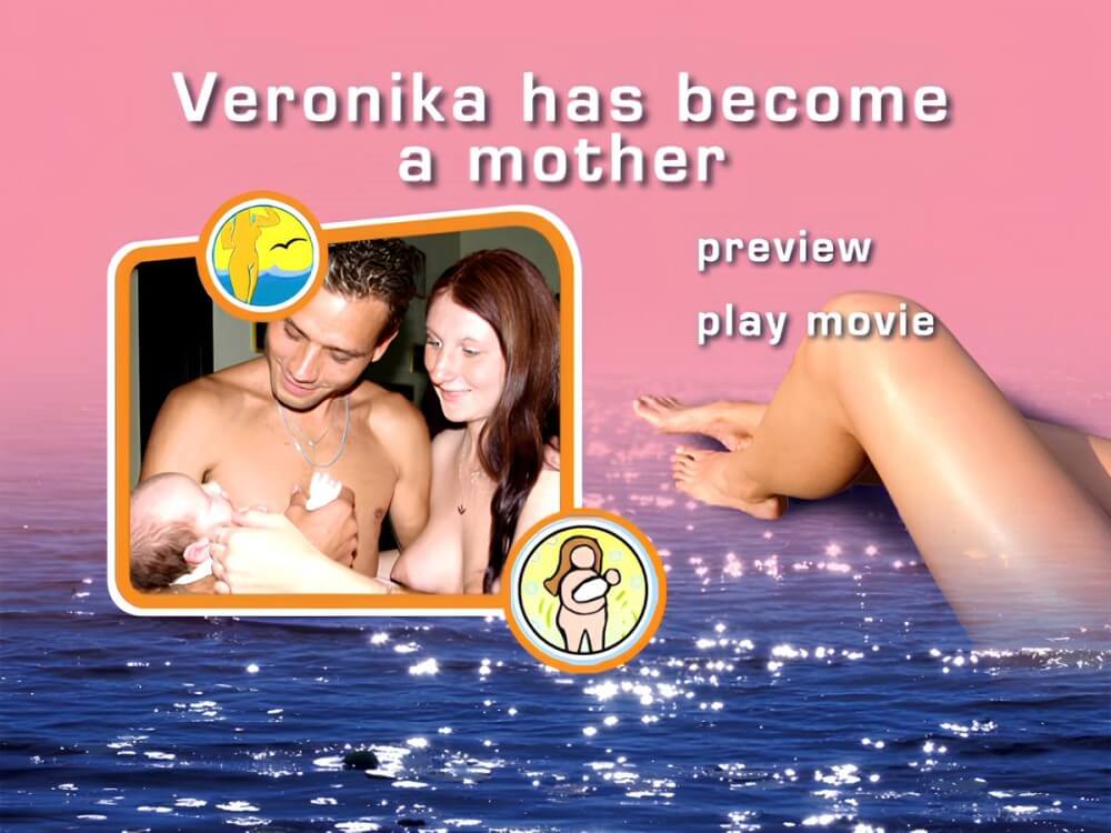 Naturist Freedom: Veronika Has Become a Mother - A nude person strives for inner harmony and peace of mind