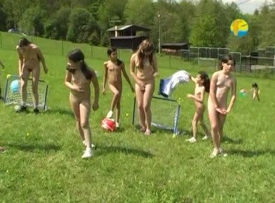 Naturist Freedom: Slide in the Summer - Nudism supports personal freedom and individuality