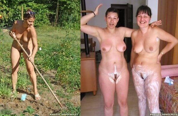 Nudism House Viewers photo gallery - Clothing is also a mask for a nudist