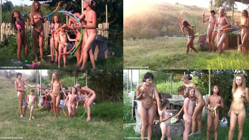 Countryside lounging 2 Full HD video - Nudity is seen as a natural and beautiful aspect of life