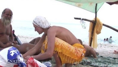 Enature - Back to the bare beach Full HD - Nudism is often equated with naturism
