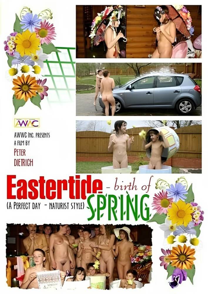 Enature - Eastertide birth of spring, AWWC, Peter Dietrich - Nudity is perceived as a natural aspect of life