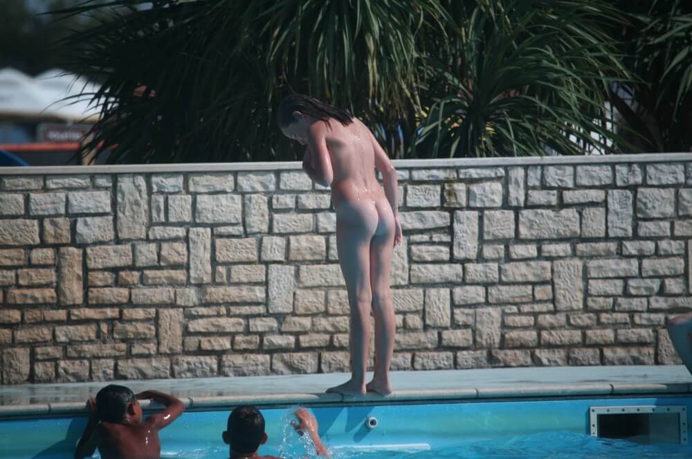 Naturist Pool-Side Singles pics - Nudism has been around for a very long time