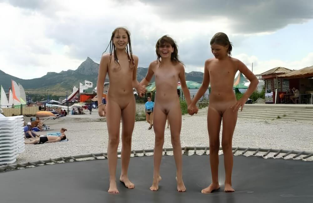 Trampoline pics - Openness to the world and new ideas is a defining trait of naturists and nudists
