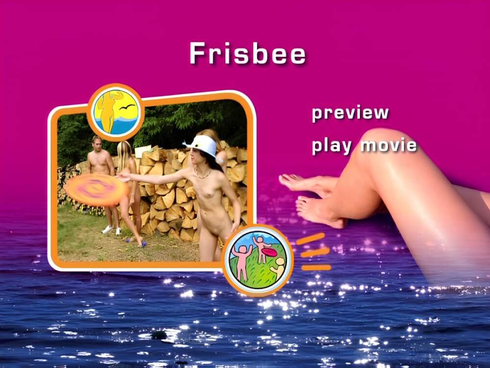 Naturist Freedom - Frisbee DVD - Growing up on a nudist beach