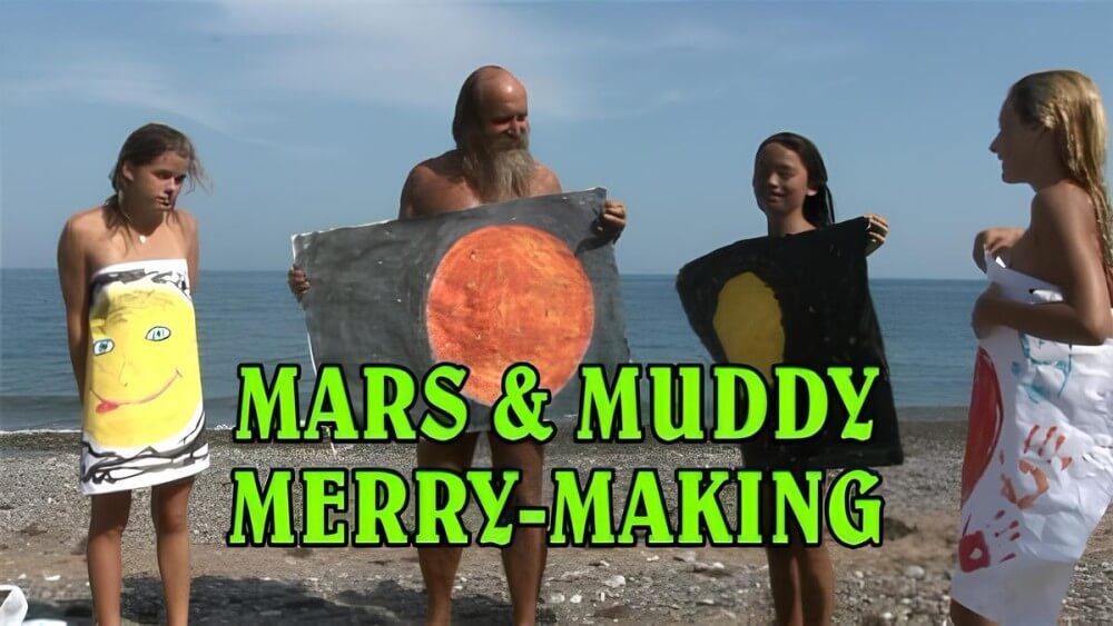Enature - Mars and Muddy Merry-Making - The equality of naked human bodies helps us accept ourselves and others