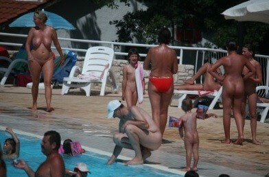 Enjoying The Sunny Pool gallery - Naturism and nudism as a path to inner freedom, harmony, and acceptance