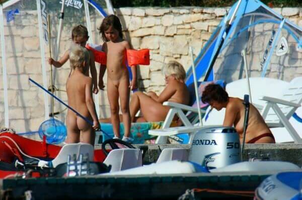 By the boat photos - There are many politicians among nudists