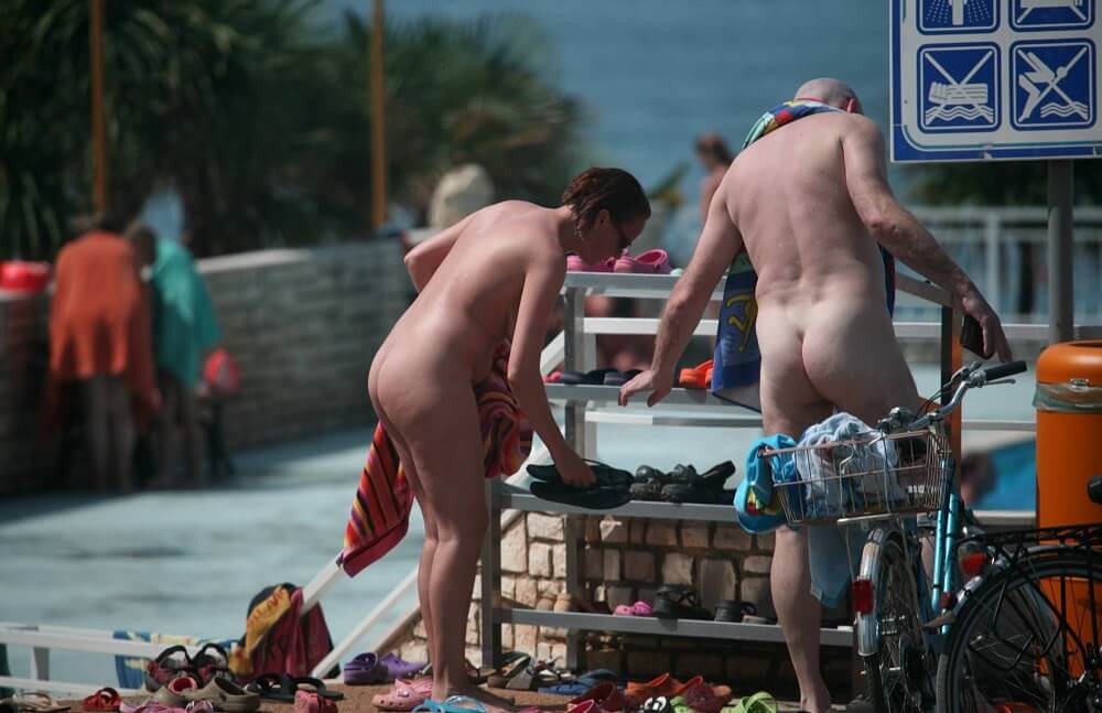 Pool Arrivals and Departures pics - People seek unity with nature through naturist practices