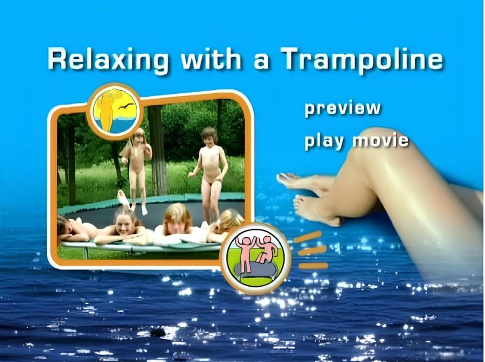 Naturist Freedom: Relaxing with a trampoline DVD - Current trends in the development of the naturist movement