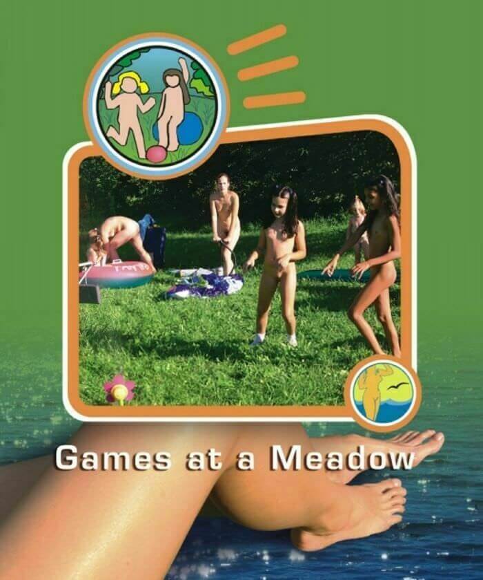 Naturist Freedom: Games at a Meadow - The body looks beautiful and natural in its natural, unadorned state