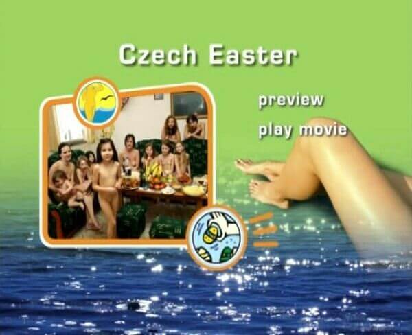 Naturist Freedom: Czech Easter DVD - Naturists live freely and naturally