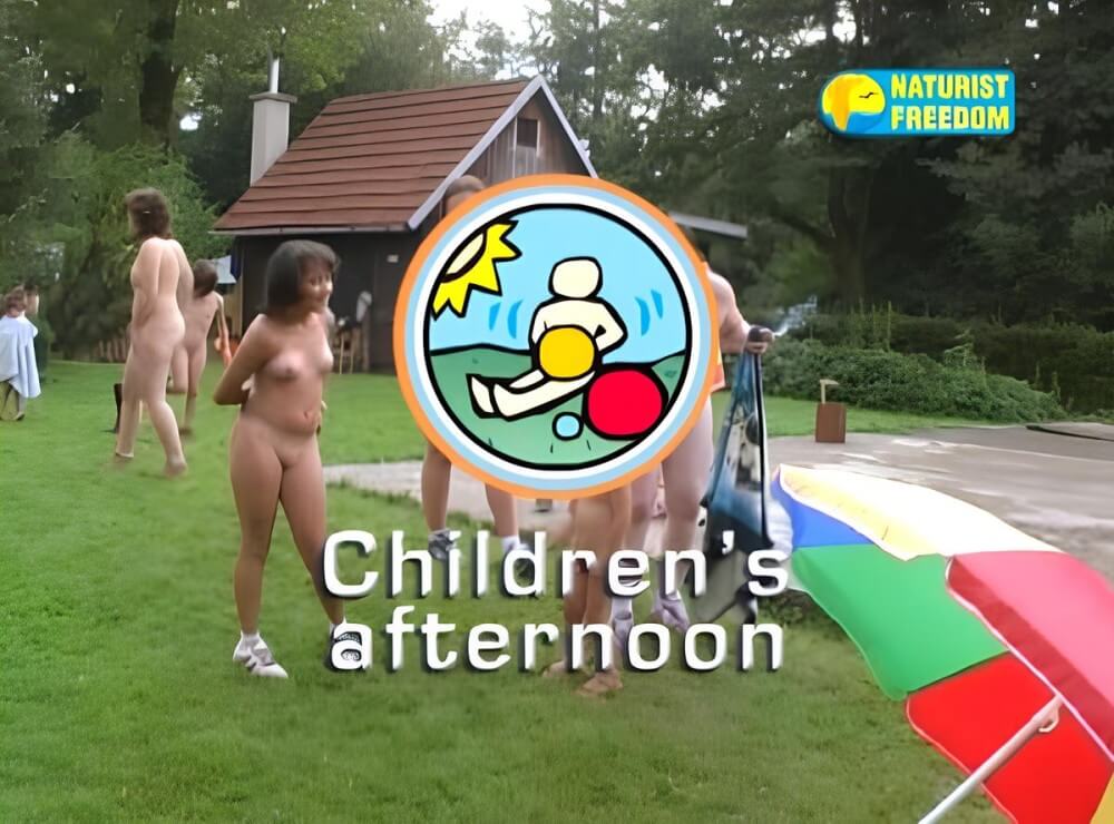 Naturist freedom: Childrens Afternoon - Naturism creates harmony with the environment