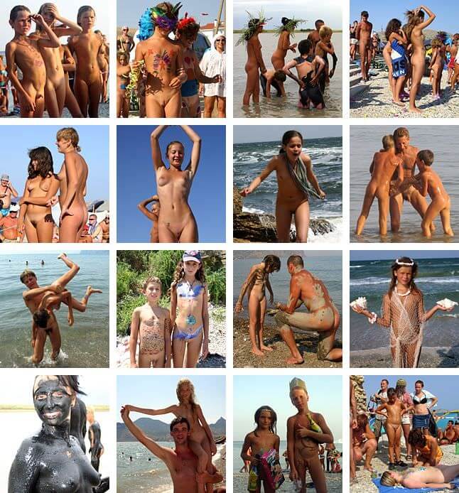 Naturism photo gallery # 54 - Nudists relax beautifully—a sight to behold