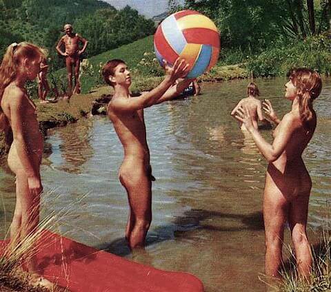 Vintage nudism photos - Living in harmony and tranquility is the primary goal of naturists and nudists
