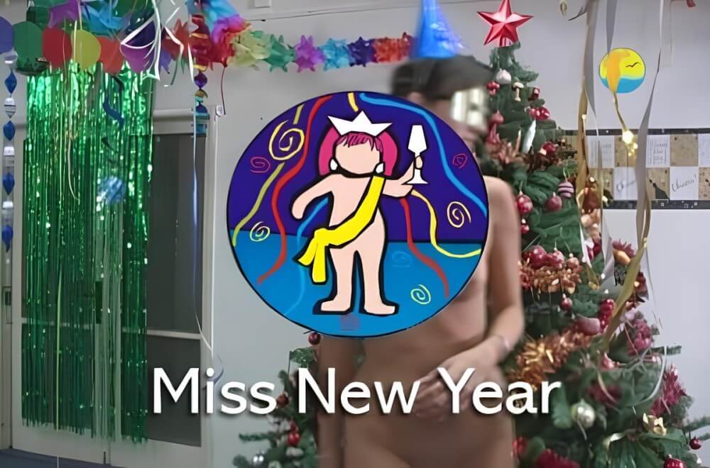Naturist Freedom: Miss New Year - There are festivals centered around the theme of nudity, such as Nudist Day