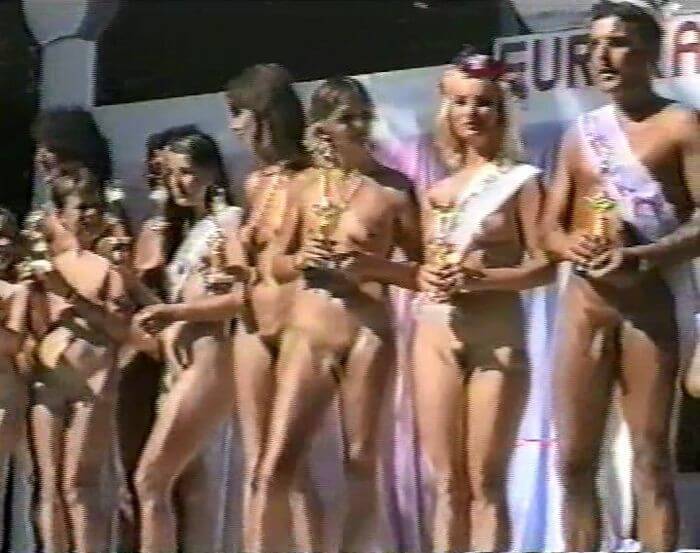 Miss Eureka 1988 video - Not being afraid of nudity is the path to inner freedom and harmony