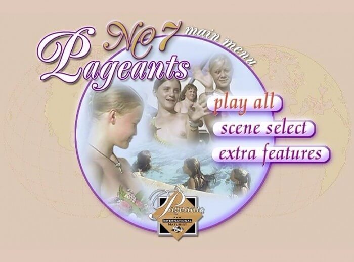 Pageants France # 7 1999 DVD video - Home naturism in all its glory