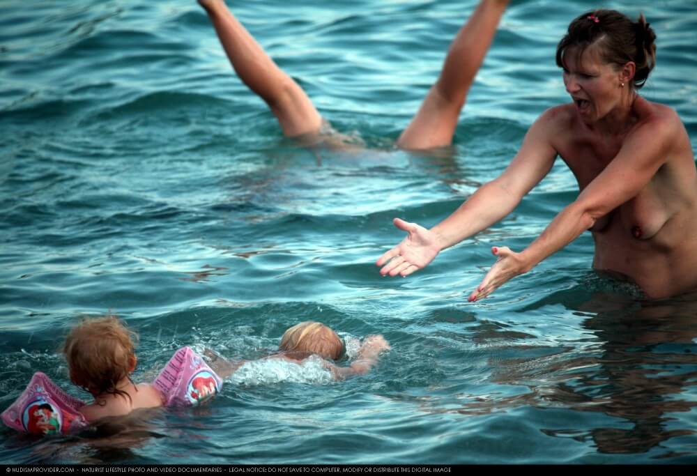 Water Locations Photo Set 6 - In nudism, people are equal to one another
