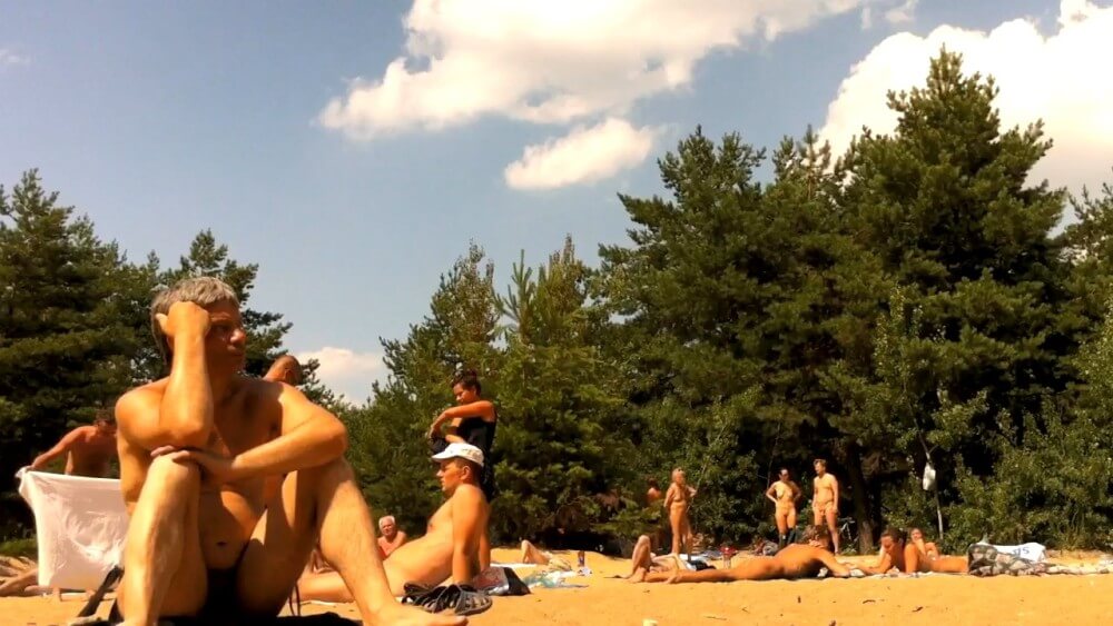 Nudist camping in the forest video HD - Admission Permitted Only in the Nude