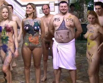 AquaPark Pageant Night Full HD video - Nudism helps overcome insecurities