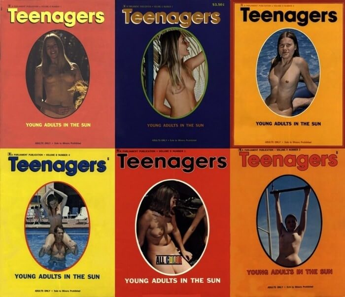 Teenagers magazines: Young adults in the sun - Nudity in naturism is not usually an end in itself